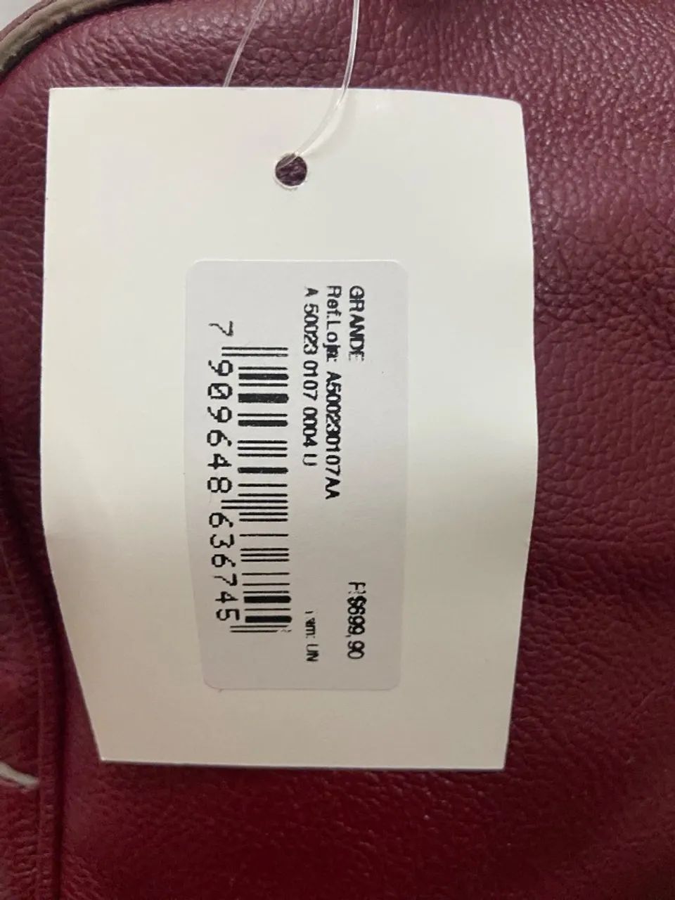 LINDA BOLSA EM COURO DA AREZZO NOVA COM ETIQUETA  - Foto 5