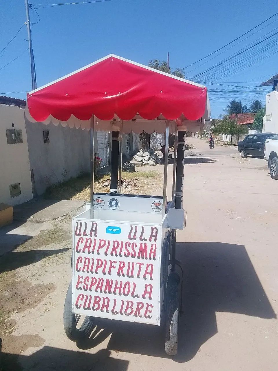 Carrinho de drinks caipirinha  - Foto 4