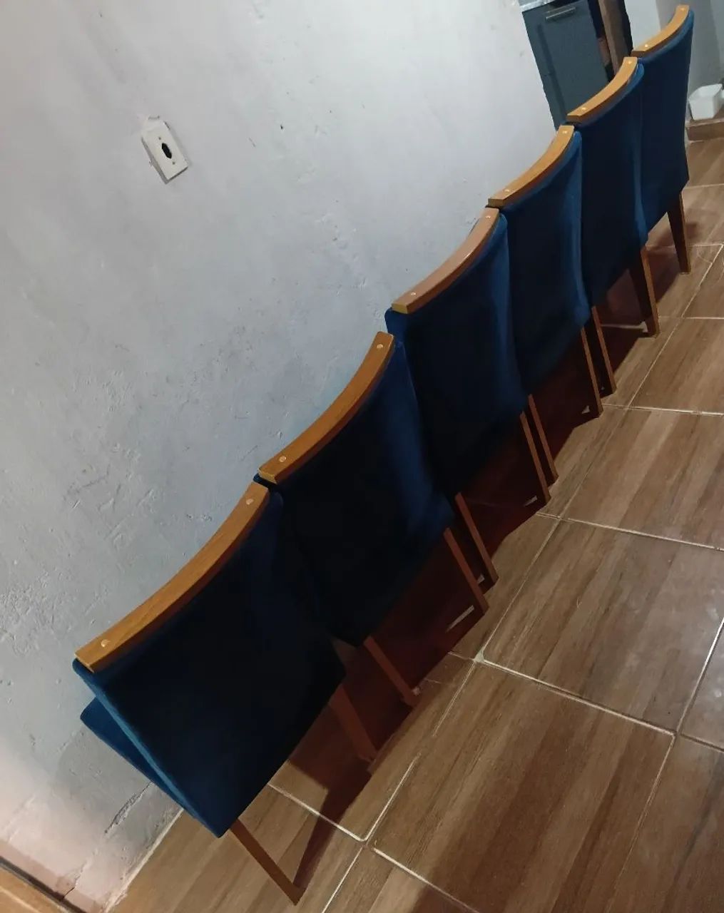 6 Cadeiras Estofadas - Para Manutenção - Foto 2