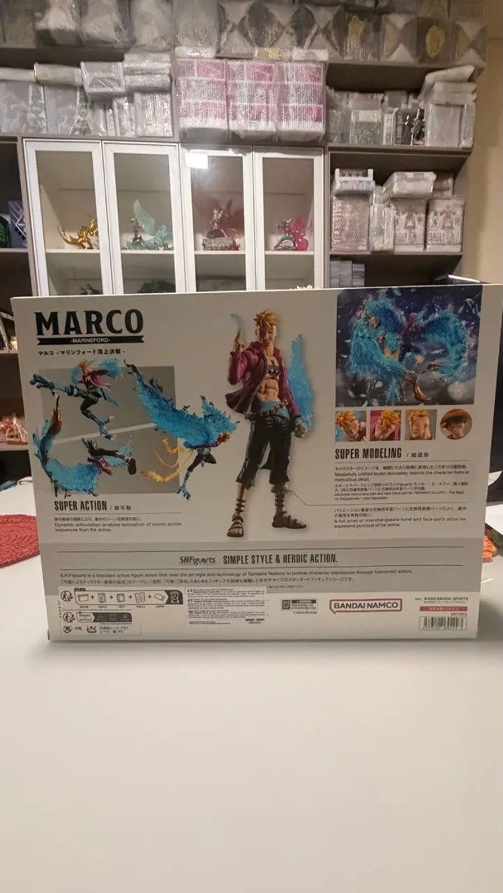 Sh Figuarts Marco One Piece lacrado  - Foto 2