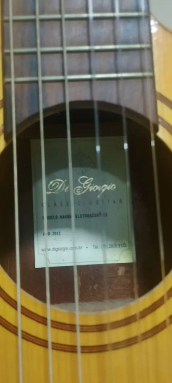 Violão di Giorgio eletrico - Foto 2