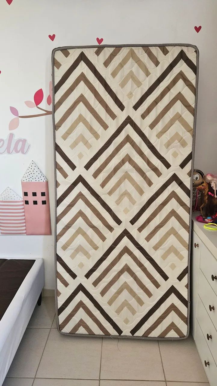 Cama box com colchão Ortobom - base + colchão  - Foto 3