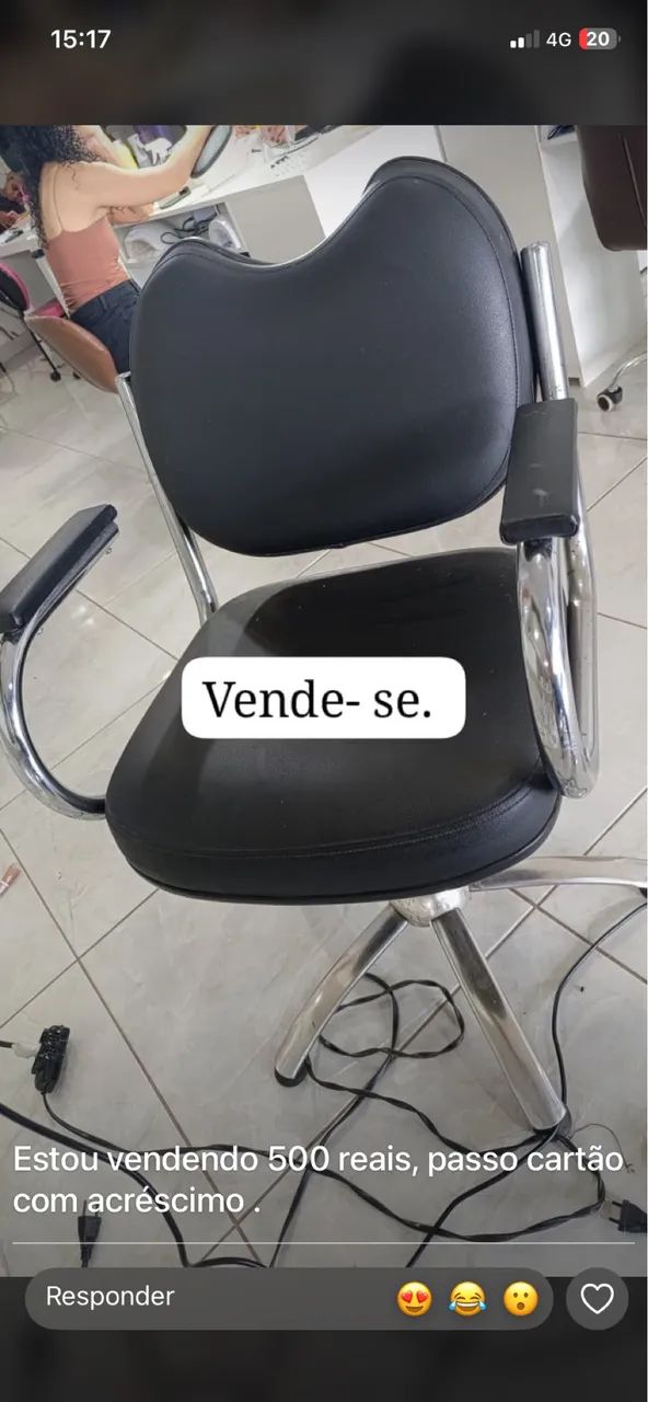 Cadeira para salão