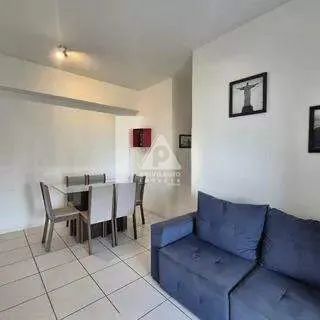 Apartamento à venda totalmente mobiliado com 2 quartos, sendo 1 suíte, e varanda com vista - Foto 5