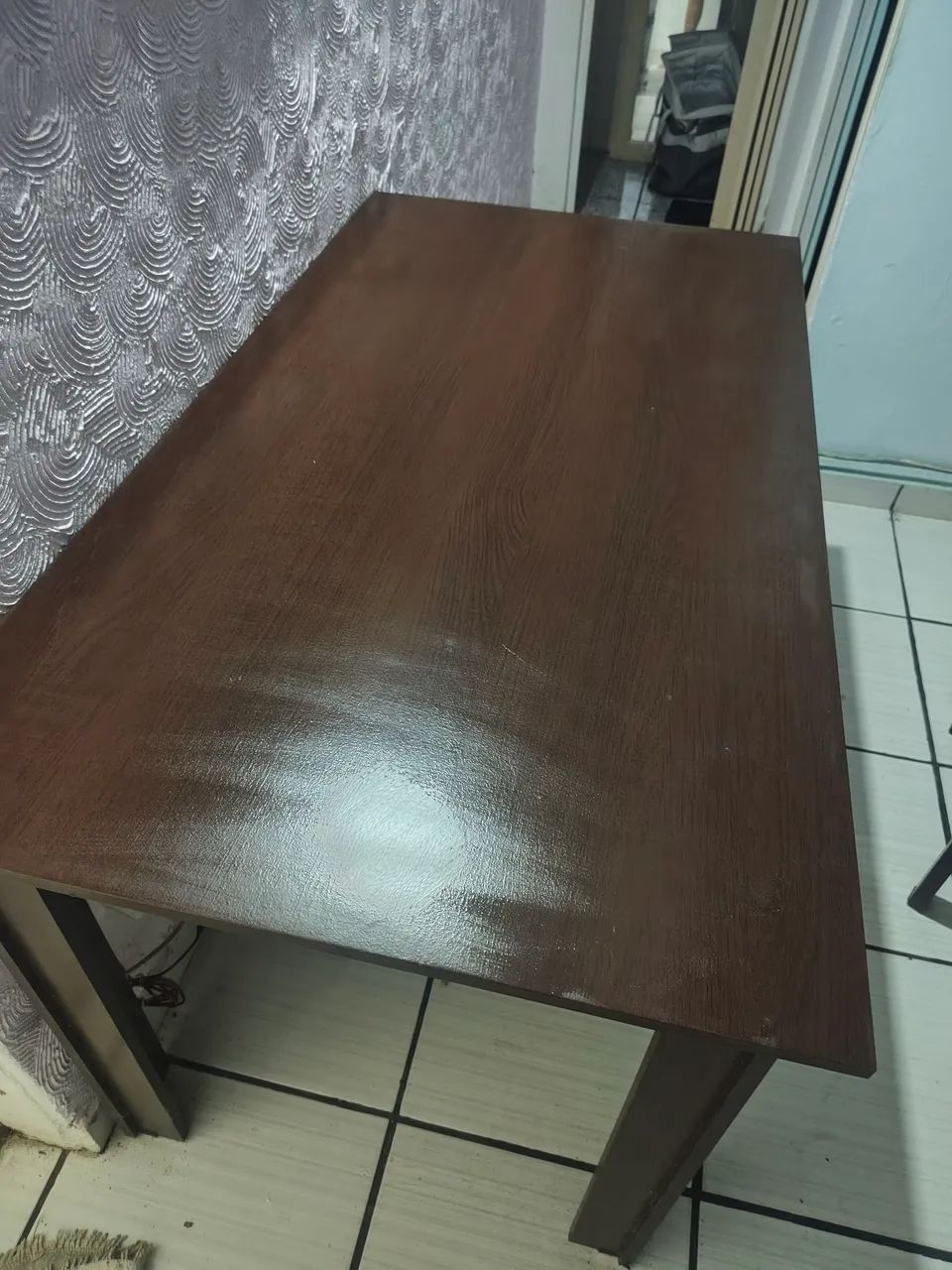 Mesa de madeira 4 lugares - Foto 2