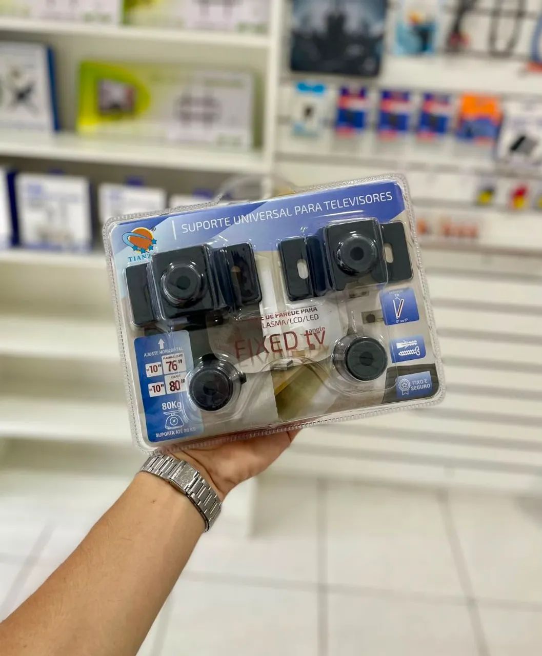 Suporte para tv fixo - universal até 80 polegadas 