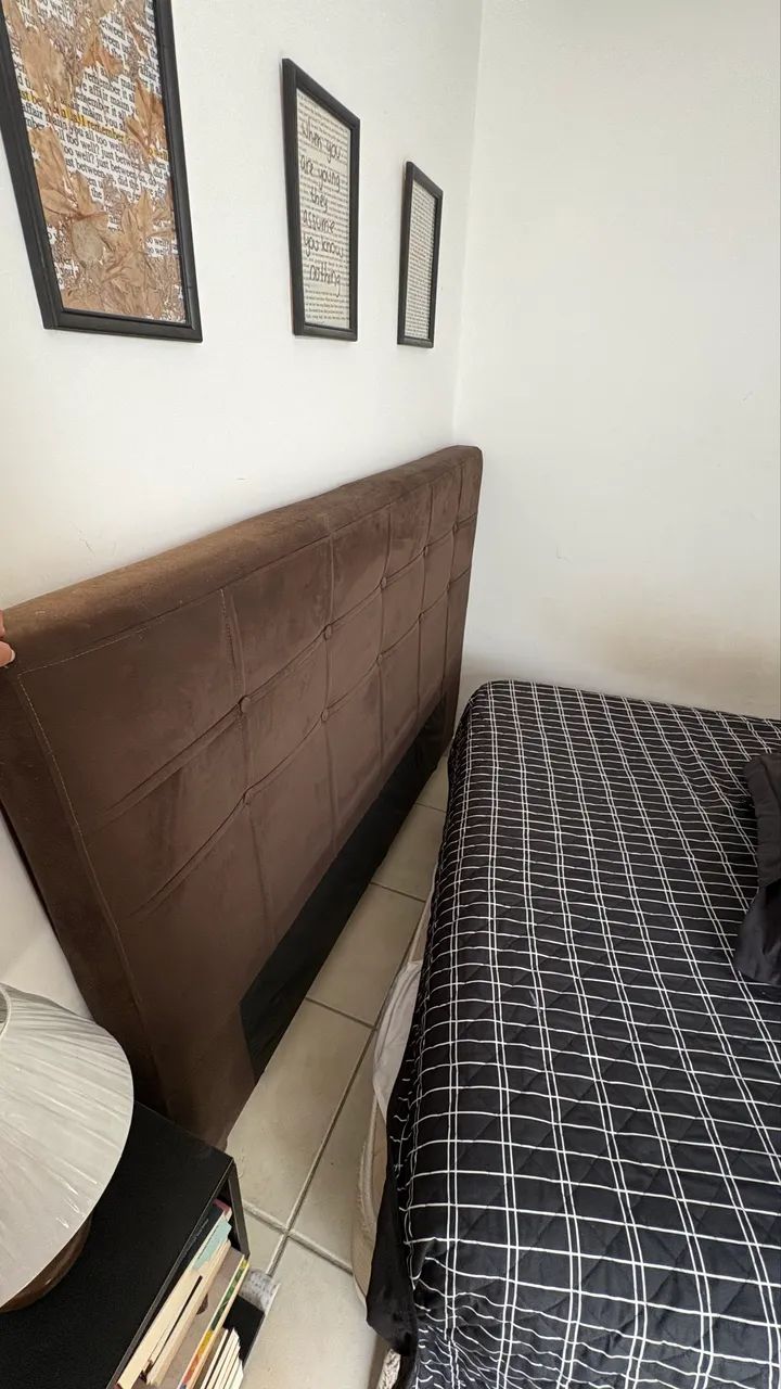 Vendo cabeceira de cama box 
