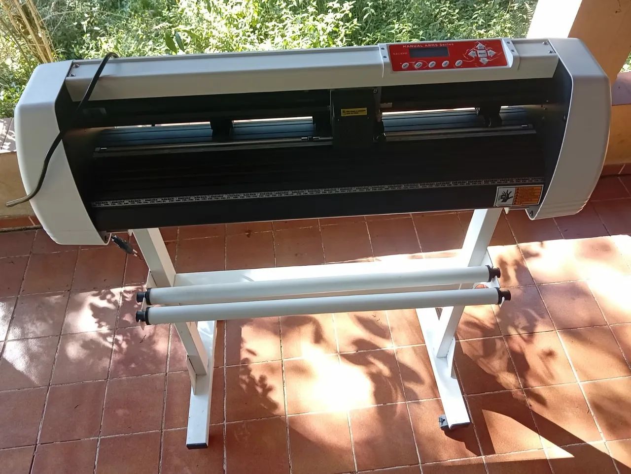 Plotter de Recorte Nagano NPR72F 72cm - Pouquíssimo Uso + Base + Acessórios - Foto 5