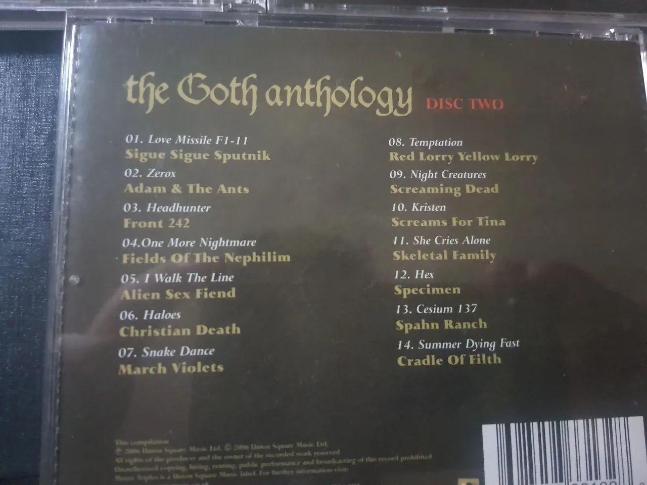 Box CD : The Goth Anthology - Foto 5