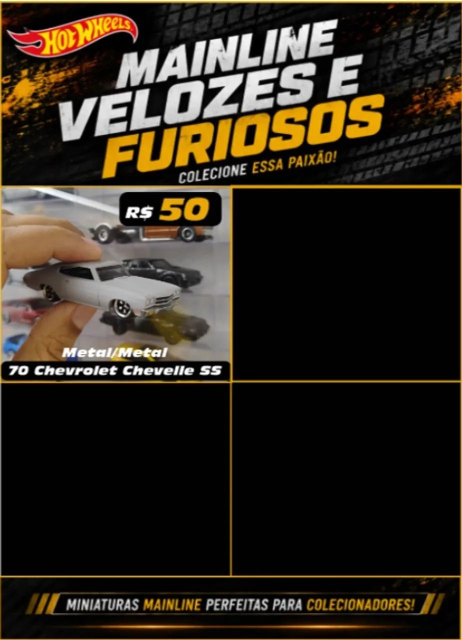 Hotwheels Velozes e Furiosos - Foto 3