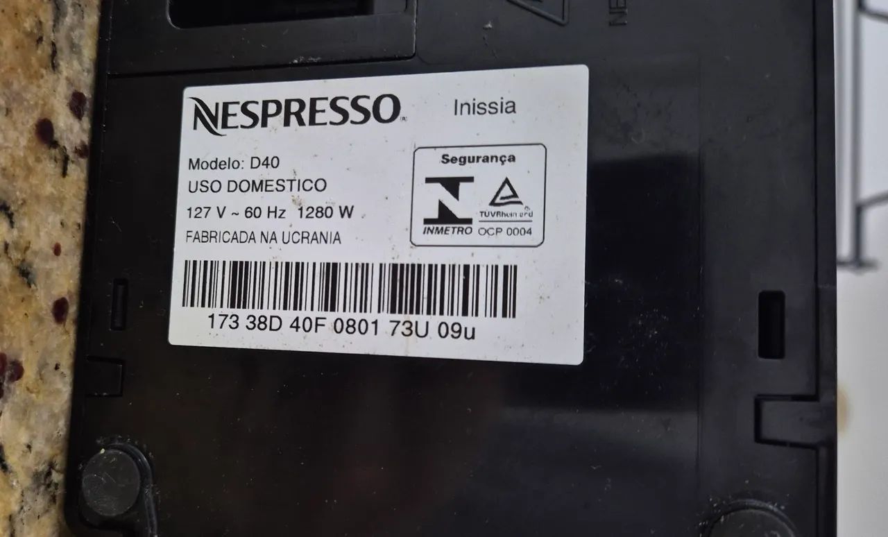 Cafeteira Nespresso Pixie 110V Completa - Foto 3