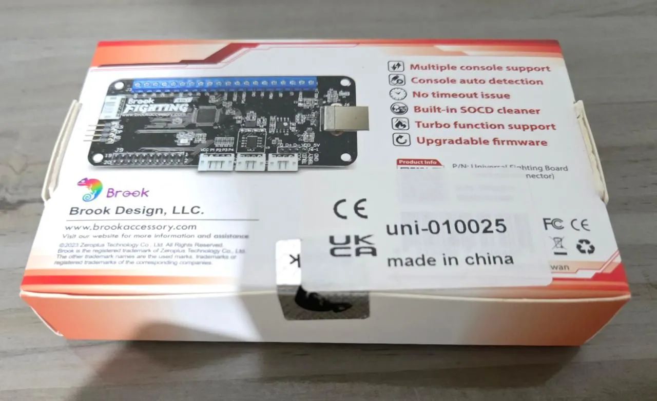 Brook universal 100% NOVA placa controle arcade  - Foto 3