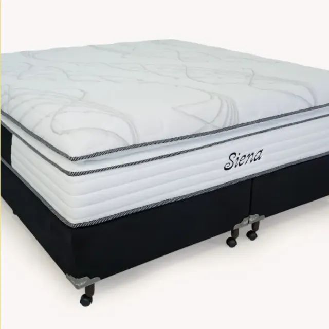 Cama Casal Box Molas Ensacadas Siena Visco-Elástica - Soft Flex
