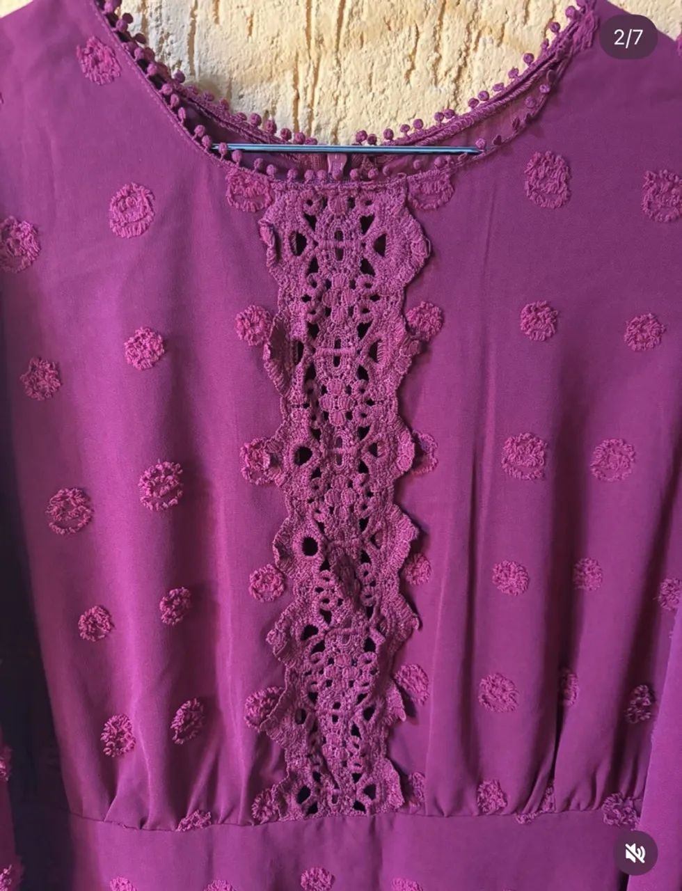 Vestido rendado romântico  - Foto 2