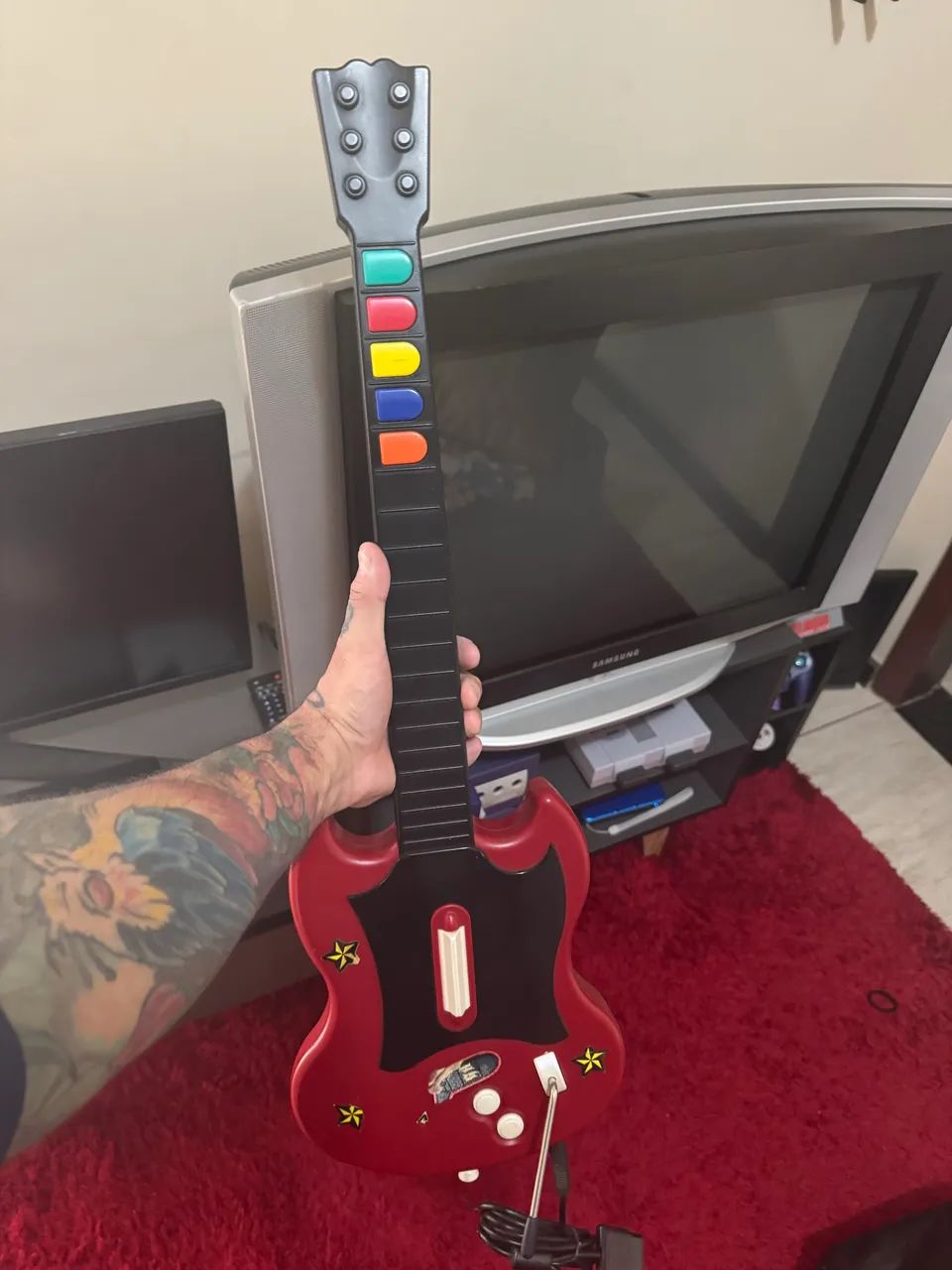 Guitarra  para ps2  - Foto 2