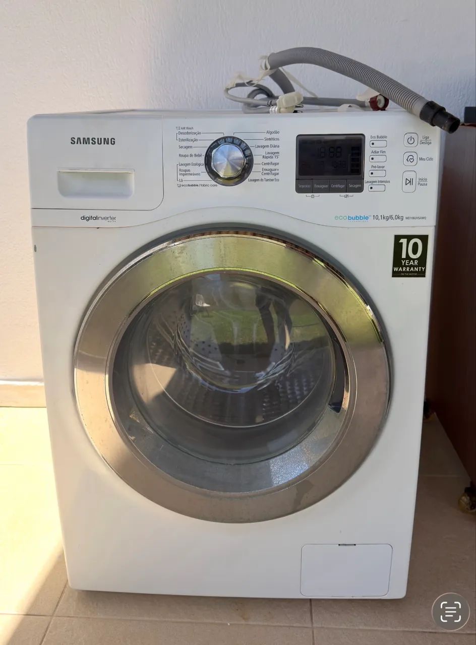 Lavadora samsung ecobuble - peça 