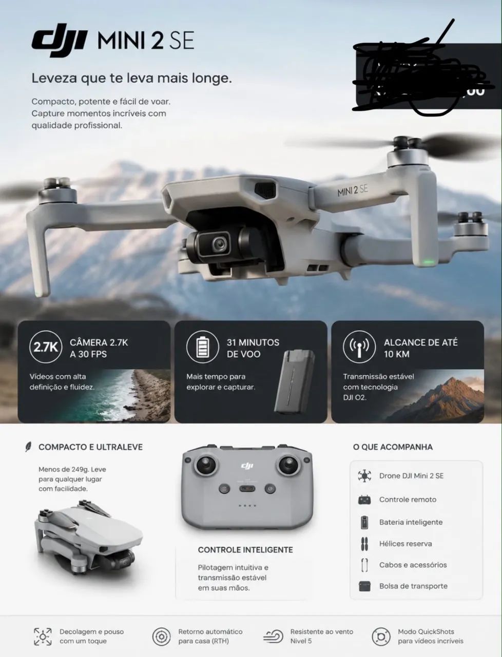 Dji mini 2 se