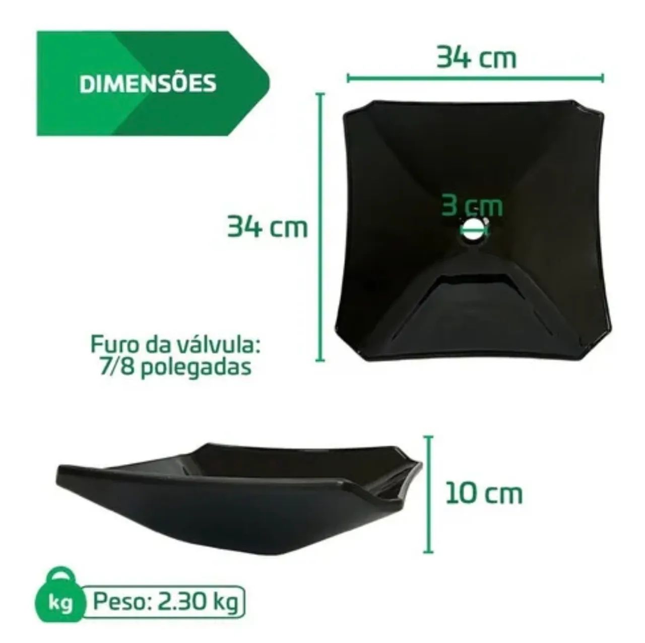 Cuba Pia De Vidro Resistente Preta Quadrada Para Banheiro