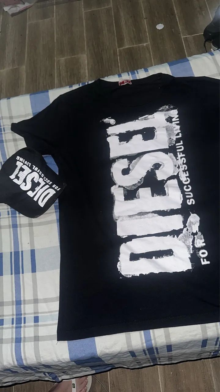 Conjunto diesel bone + camiseta original