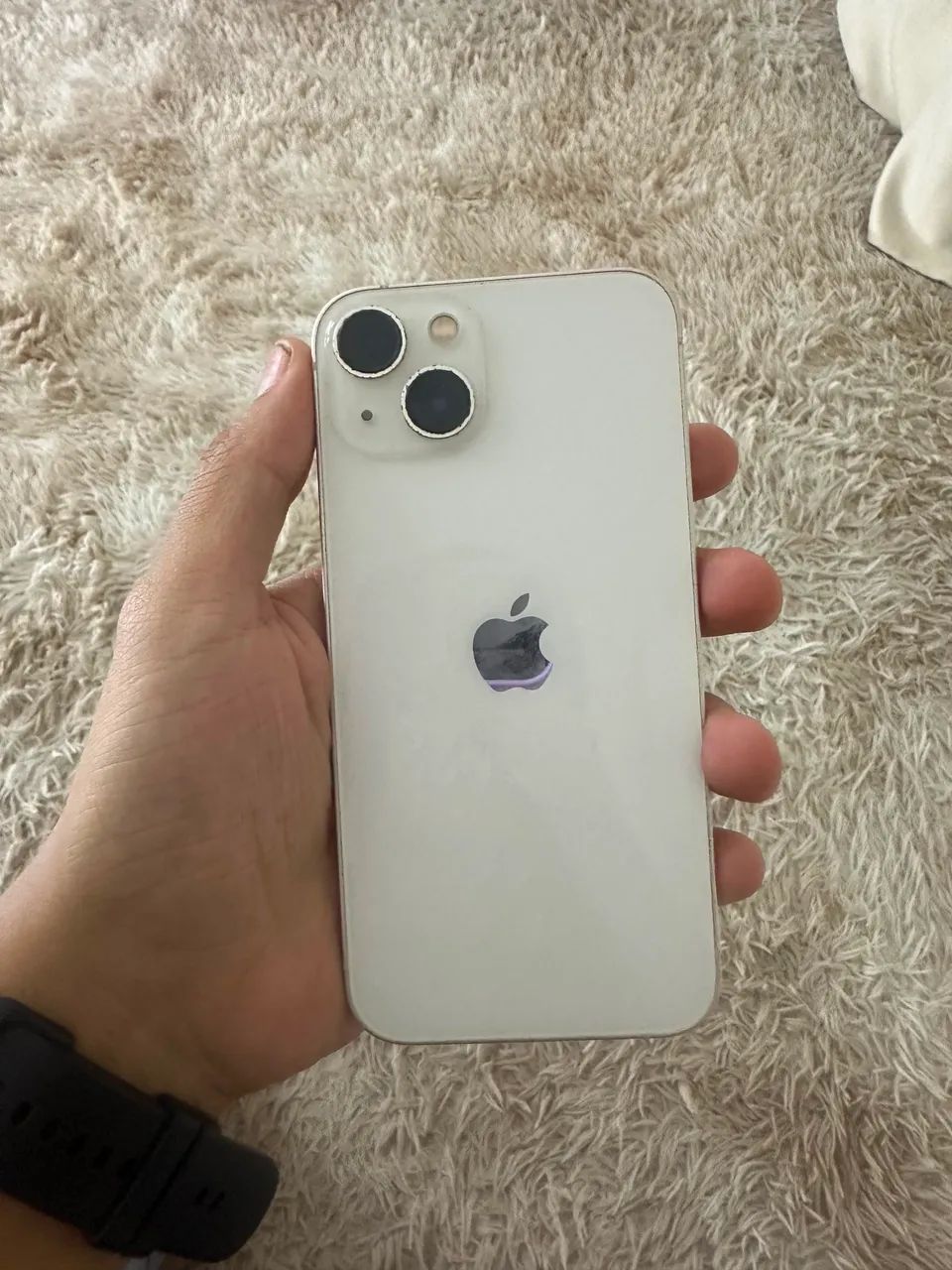 iphone 13 branco super conservado 