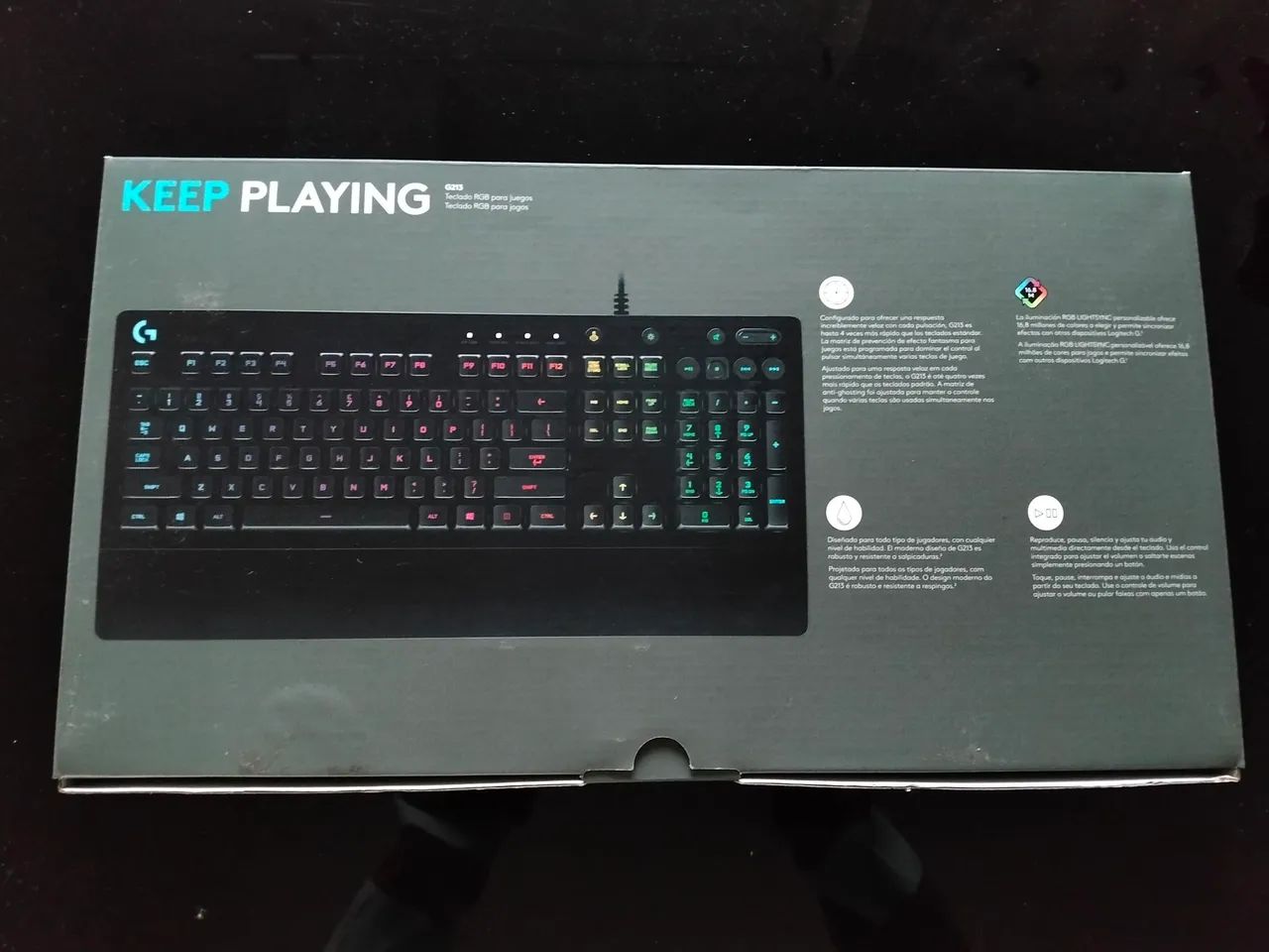 Vendo teclado longitch g213 - Foto 2