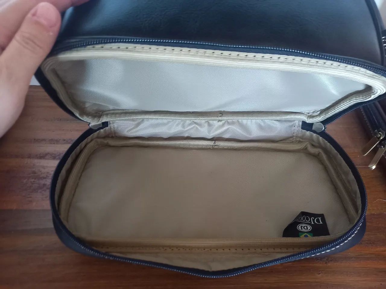 Necessaire em couro legítimo premium  - Foto 4