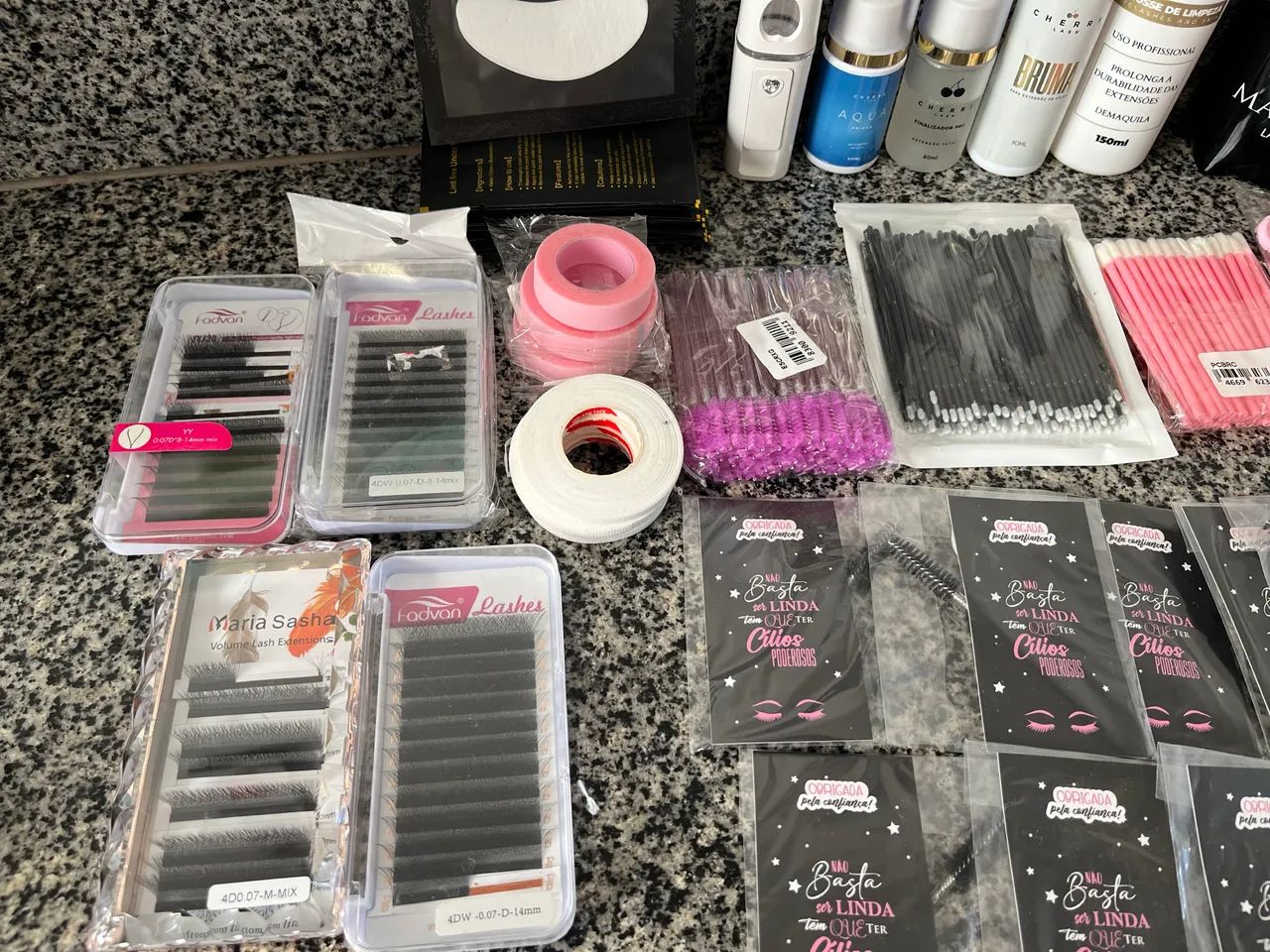 Kit Completo Extensão de Cílios Lash Designer + Mimos - Foto 3