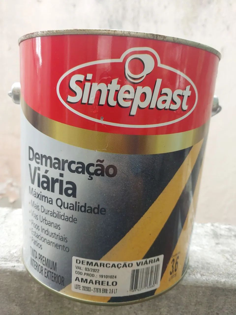 TINTA DEMARCAÇÃO VIÁRIA 3,6L