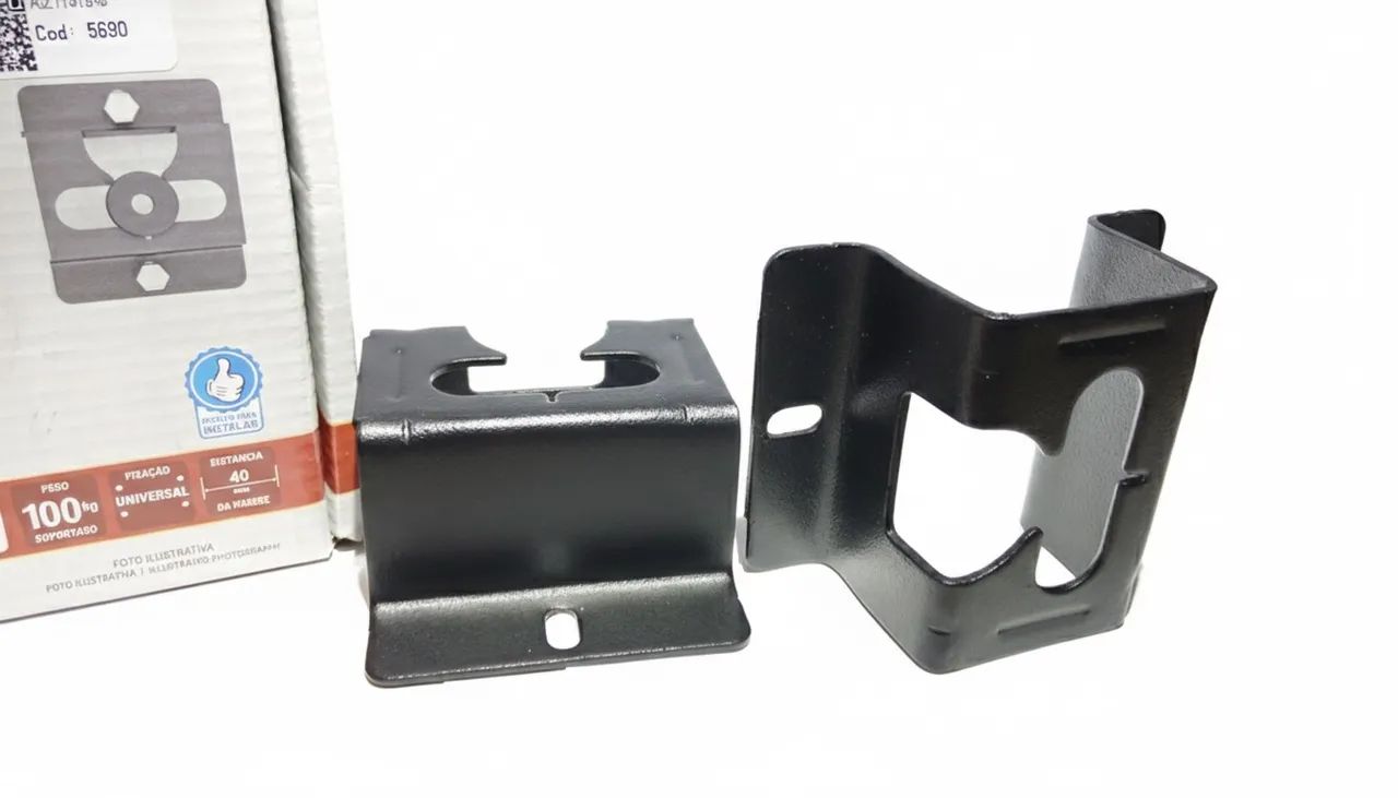 Suporte Tv Fixo Universal 14 A 100 Polegadas Multivisão 100kg - Foto 2