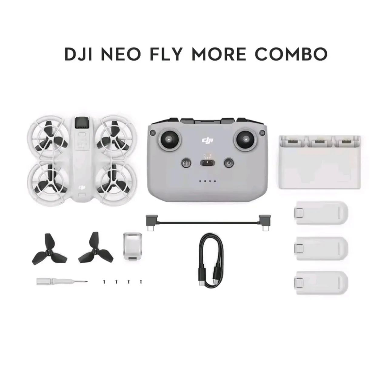 Drone DJI Neo Fly More Combo + maleta de transporte