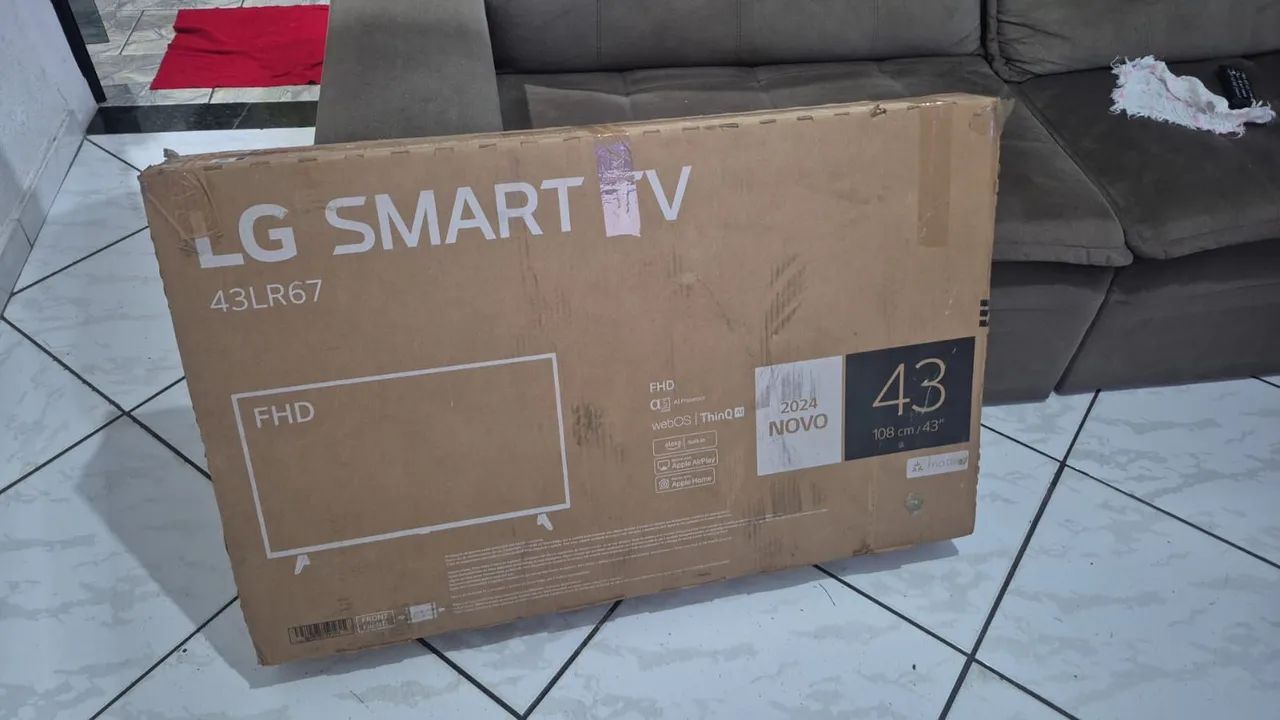 Tv LG 43 polegadas nova  - Foto 2