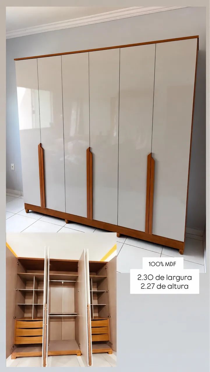 Guarda roupas - Gigante - Foto 3