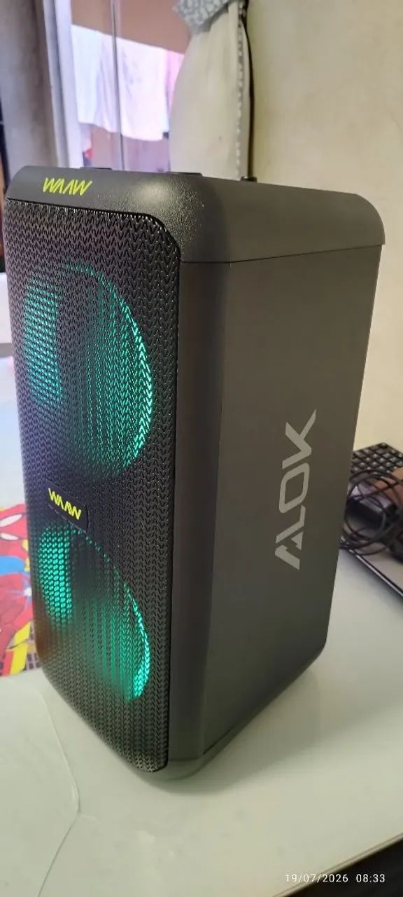 Caixa de Som Bluetooth Alok Wawe - Foto 3