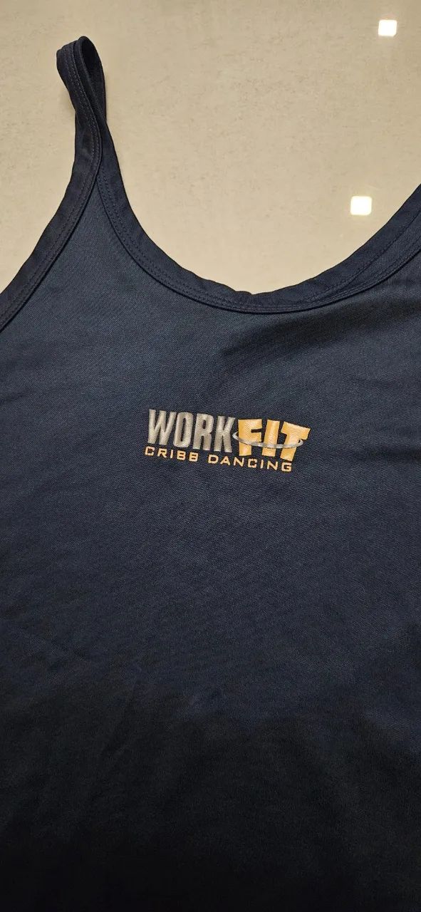 Regata Workfit Cribb Dancing azul escura - Foto 2