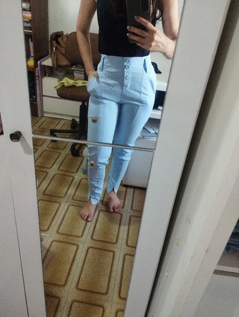 Calça azul  - Foto 2