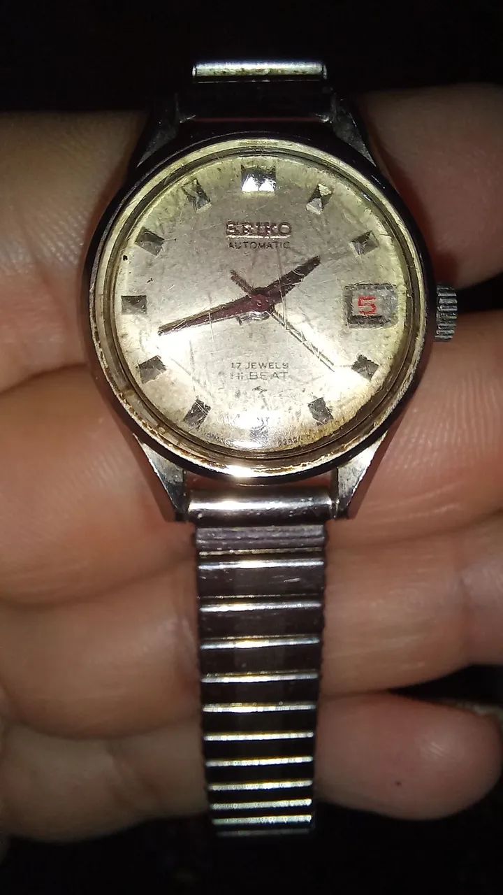 Relógio Seiko Hi-Beat Automático Vintage Funcionando  - Foto 3