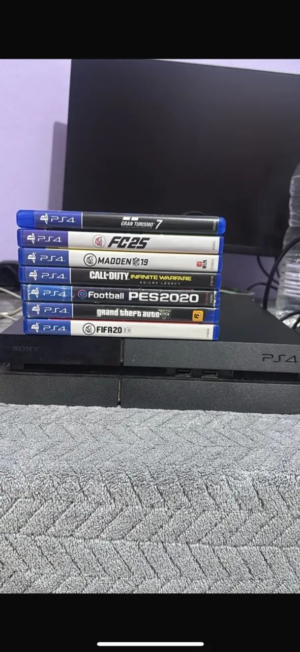 Ps4 Só com jogão em CD!