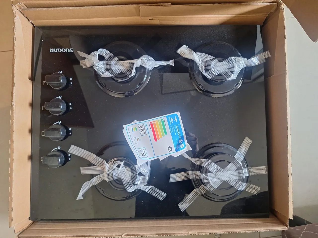 Vendo cooktop da marca suggar com 4 bocas nunca usado - Foto 3