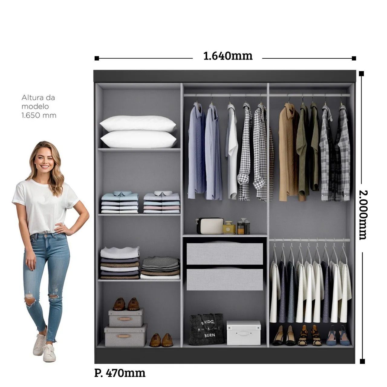 Guarda roupa Slim  - Foto 2