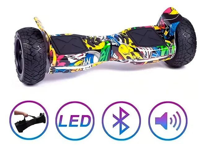 Hoverboard Off-Road Rodas grandes de 8.5 polegadas - Foto 3