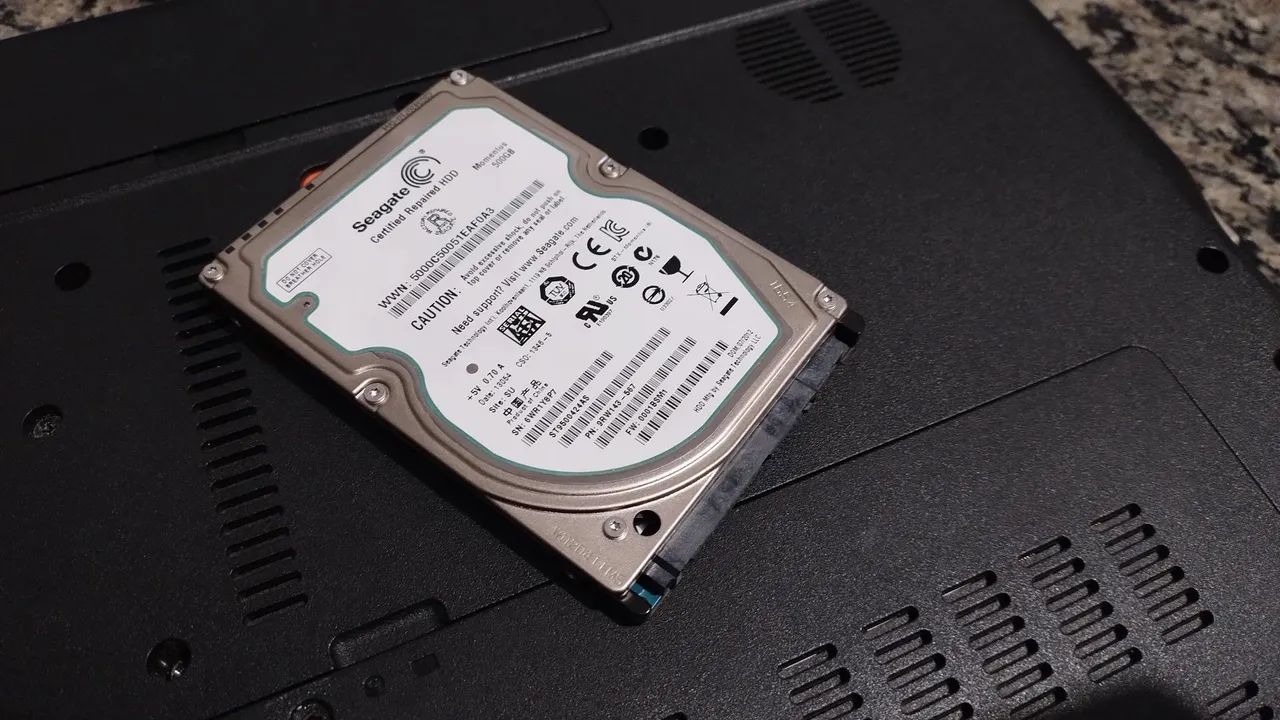 Hd 500 gb com windows 10 e Office 2024 bom estado