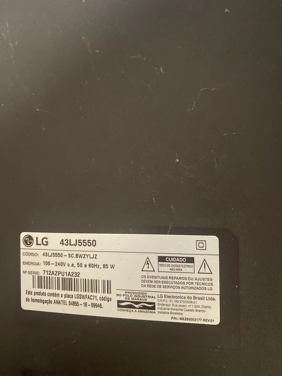 Smart TV LG 43? Full HD - Funcionando com detalhes - Foto 4