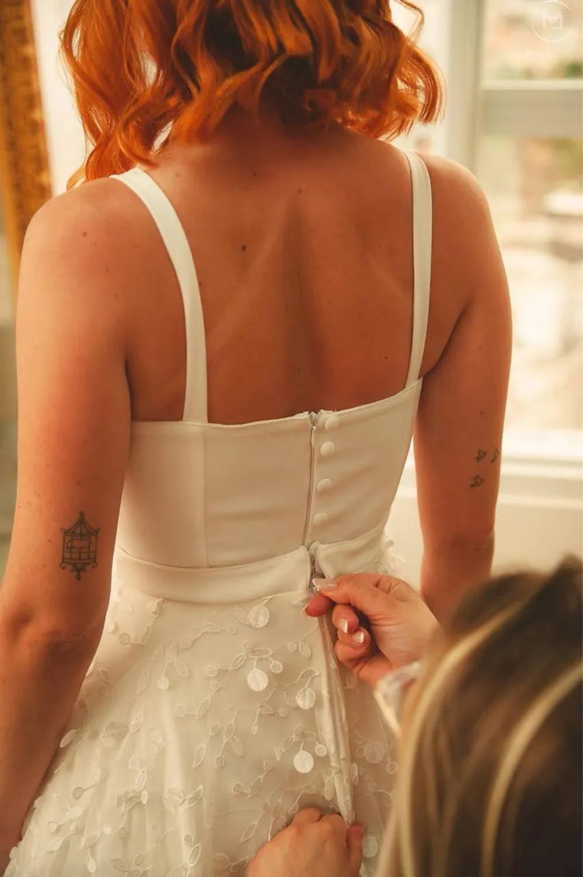 Vestido de noiva e daminha - Foto 4