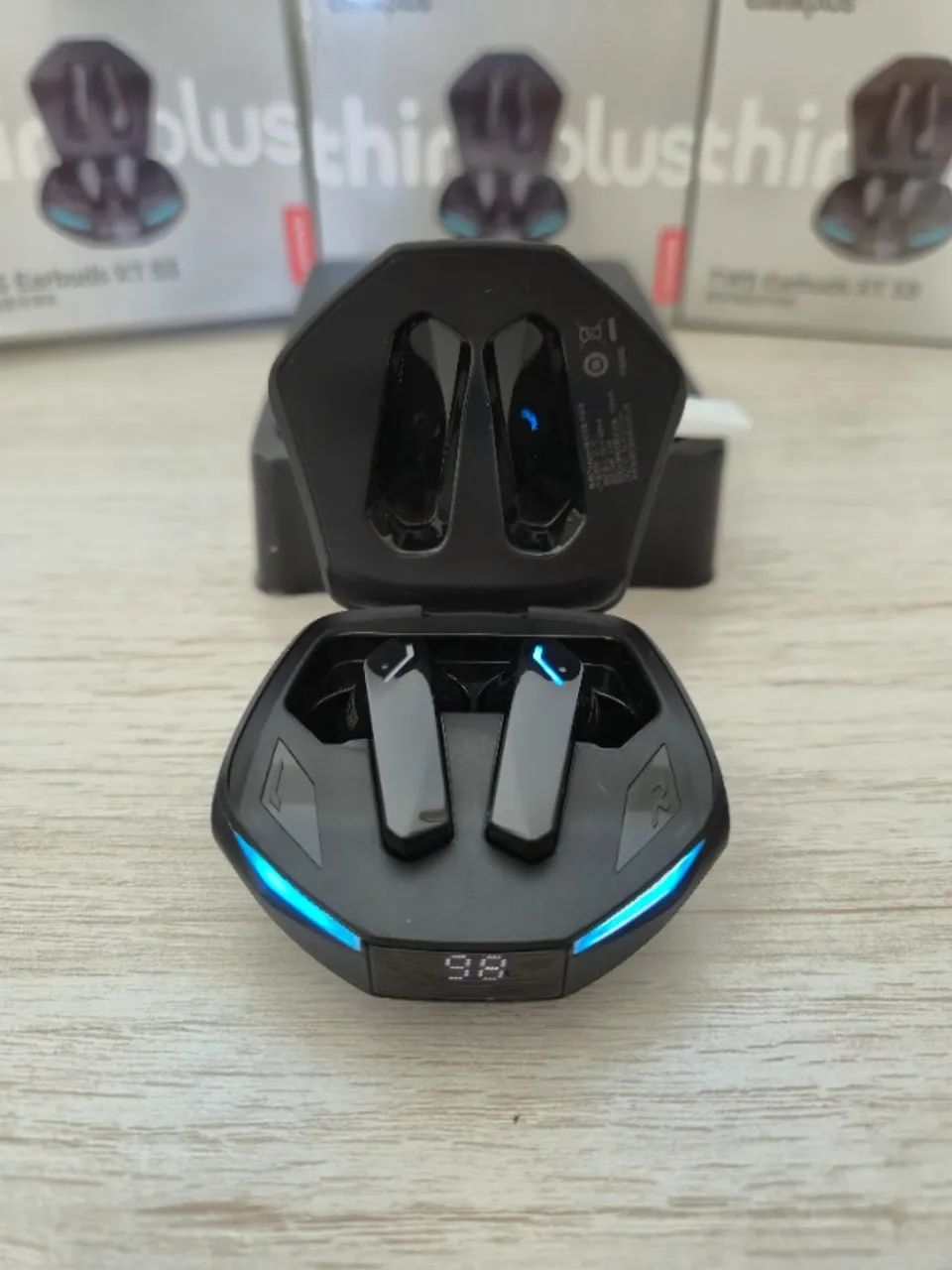Fone Lenovo XT53 Bluetooth 5.4 Display LED Baixa Latência Gamer | 3 meses de Garantia - Foto 2