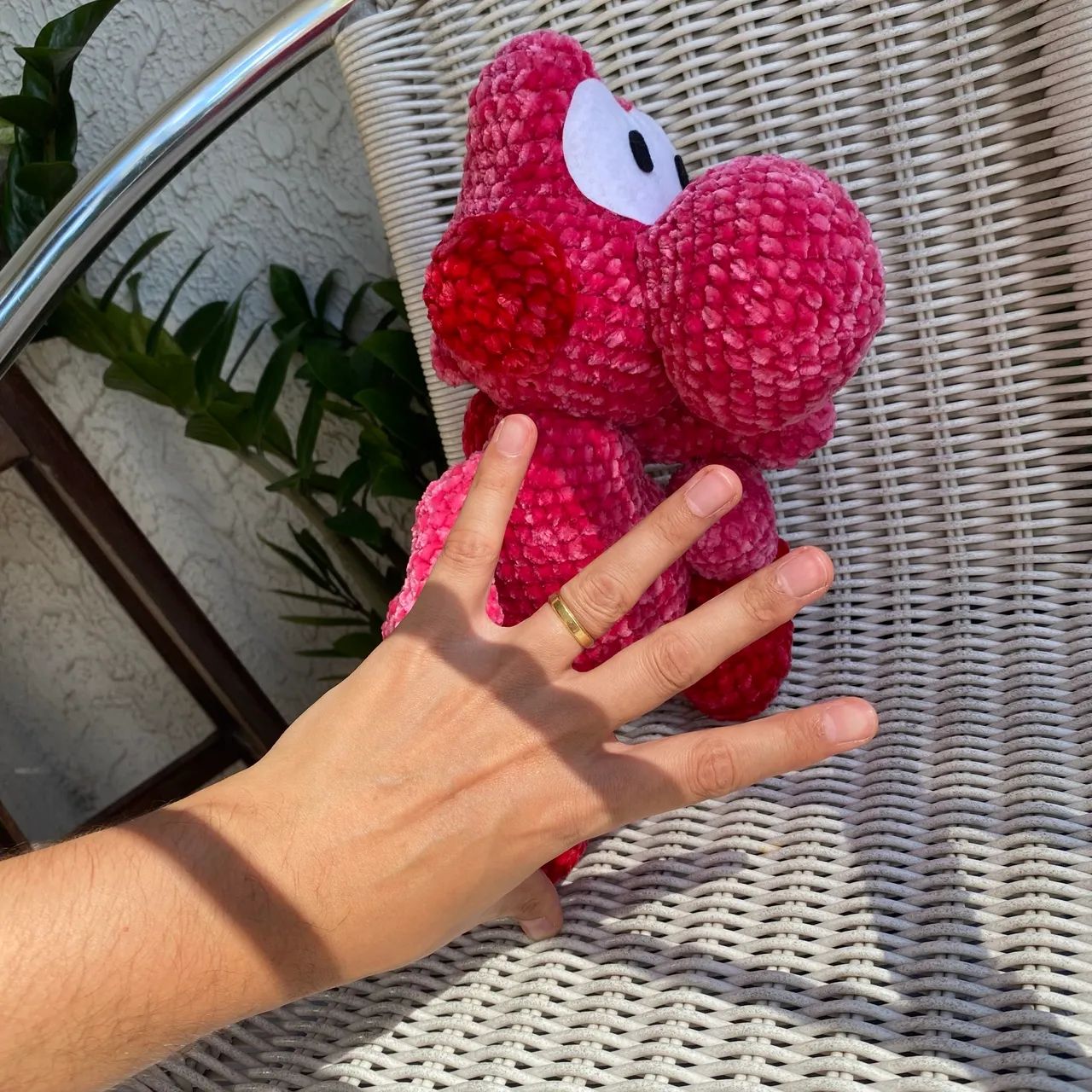 Mega Yoshi Amigurumi  - Foto 3