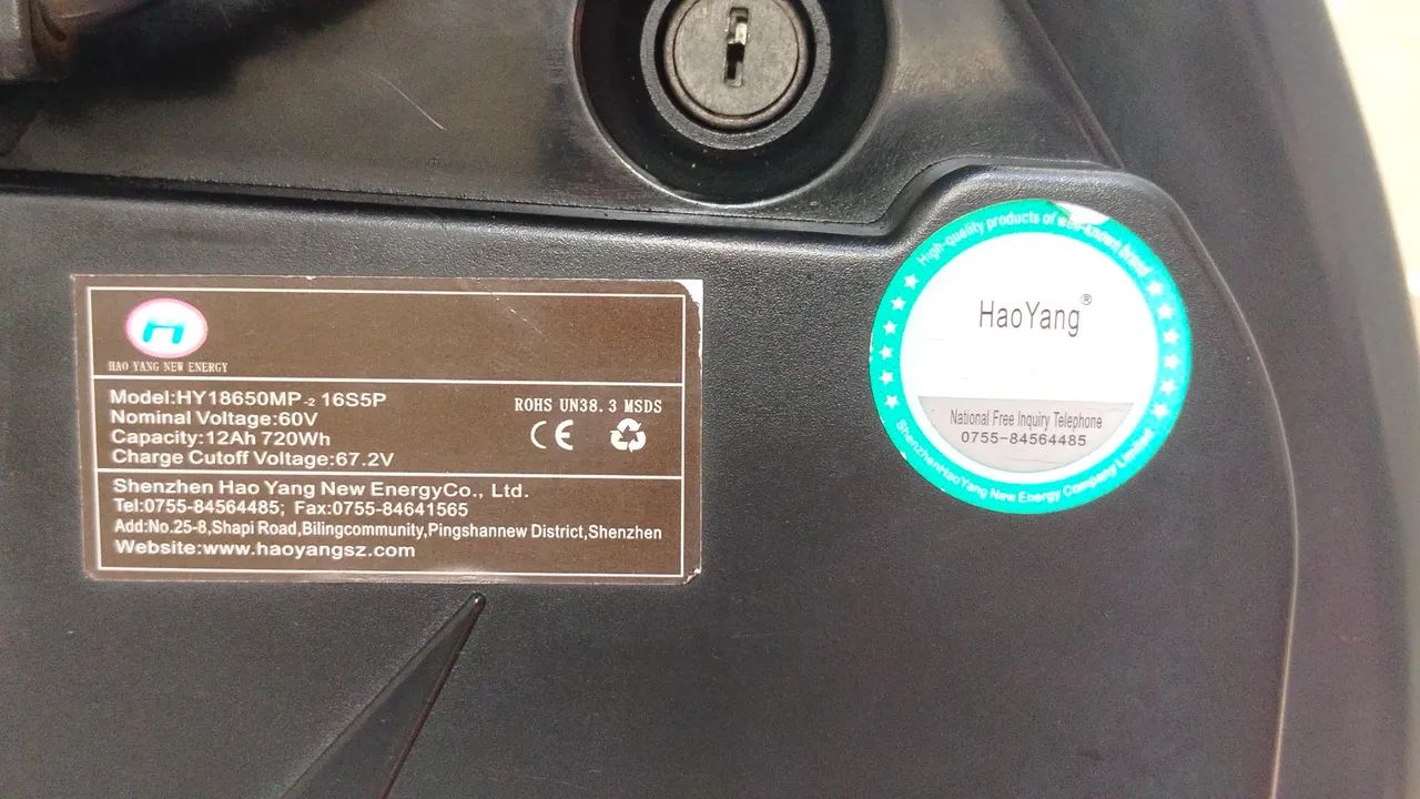 Bateria Scooter Elétrica 60V - 12Ah - Foto 2