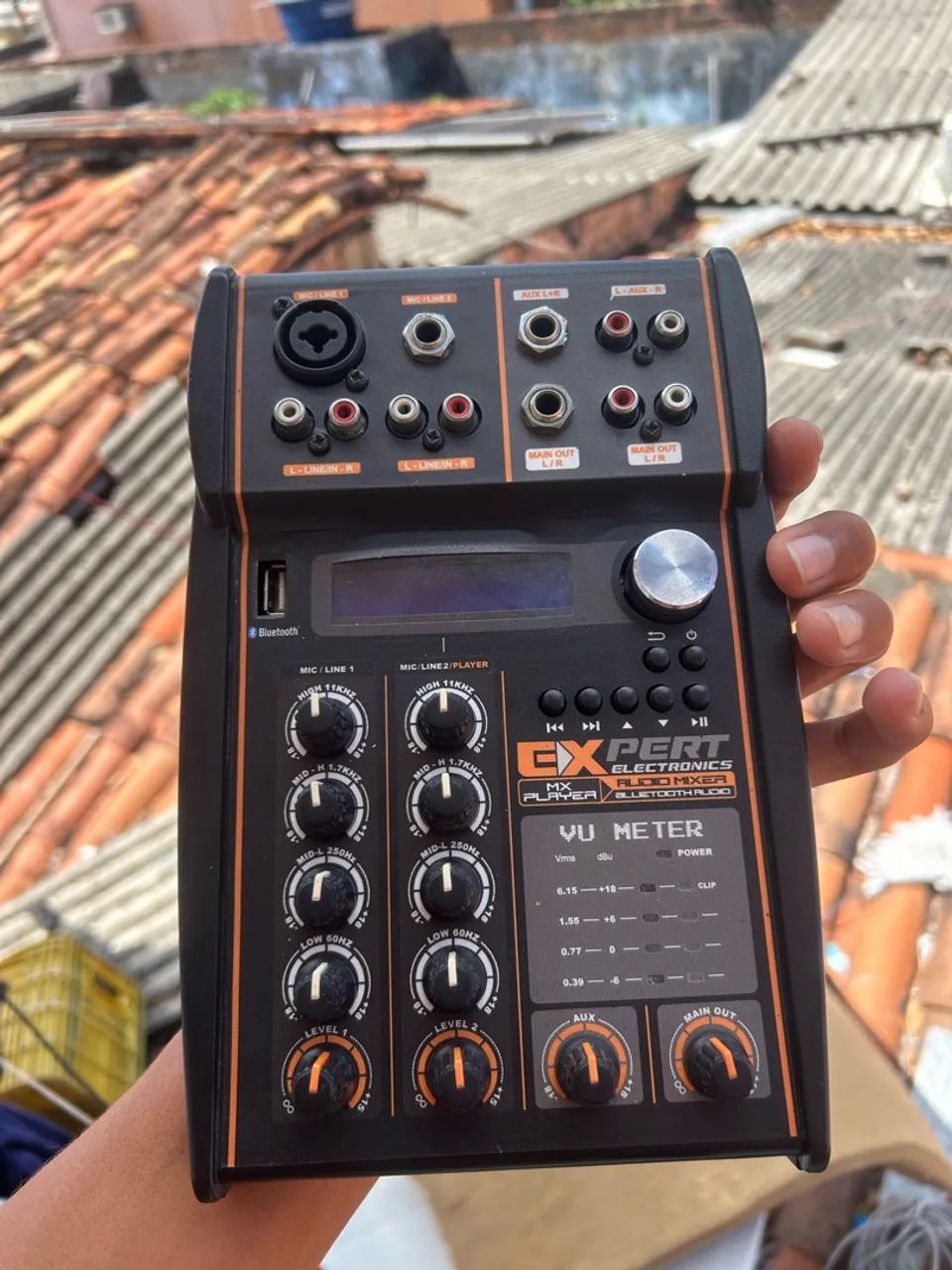 Mesa de som expert mais hacker e 10 metros de multi cabo  - Foto 3