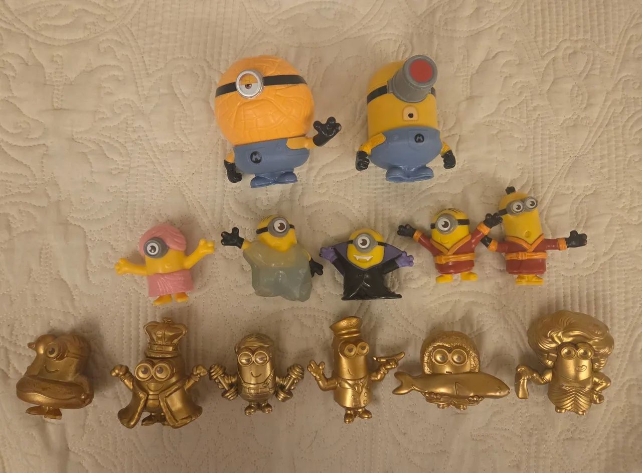 Bonecos Minions Mc donalds 13 peças
