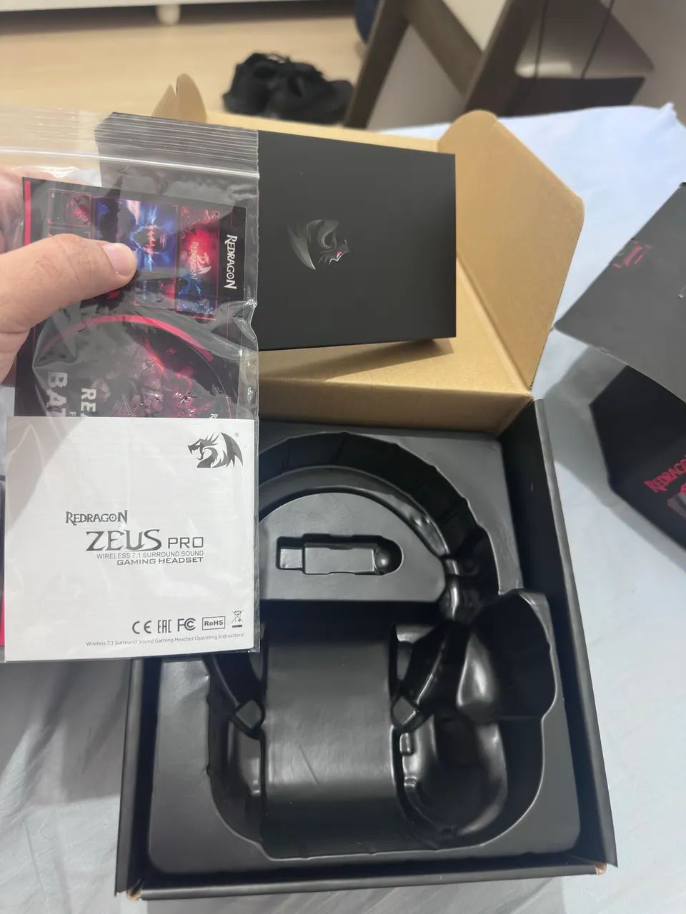 Headset Redragon Zeus Pro - Foto 4