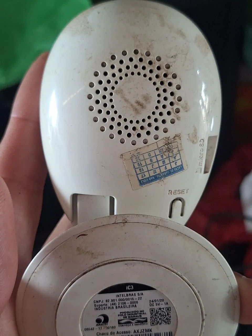 Câmera Intelbras Mibo ic3 HD 720p com áudio da ouvir e falar  - Foto 3